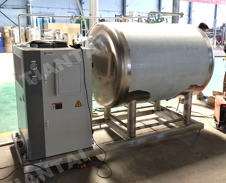 New type Horizontal bright beer tank&Chiller